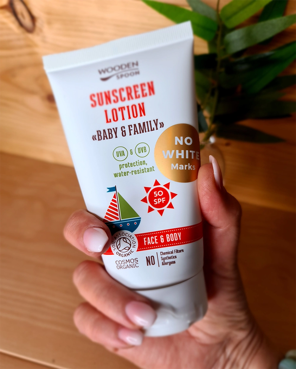 Wooden Spoon Organic Sunscreen Baby & Family