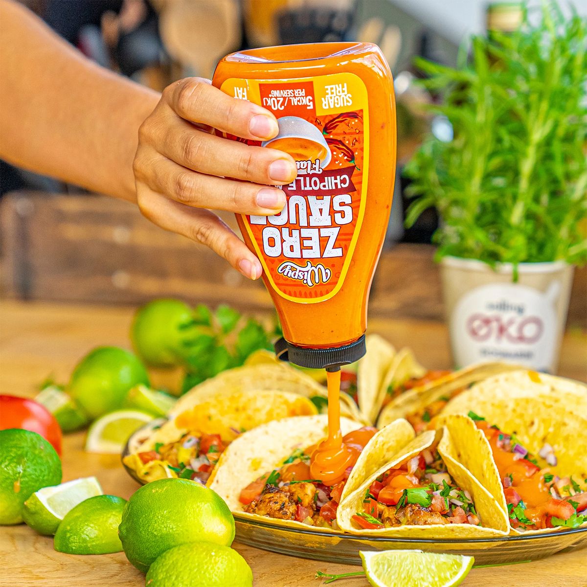 Wispy Zero Sauce - Kalorireduserte sauser med kun 10 kcal pr dosering