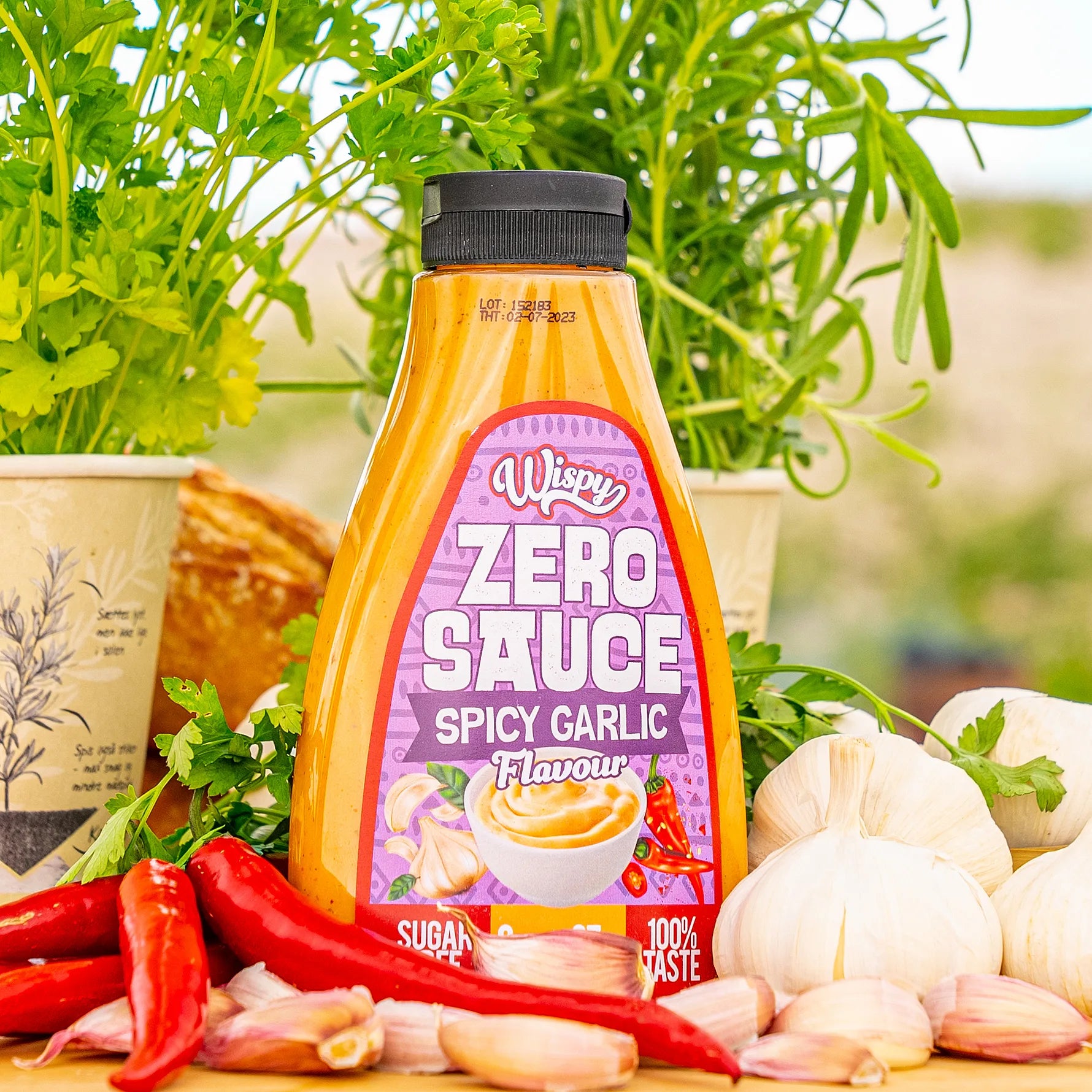 Wispy Zero Sauce - Kalorireduserte sauser med kun 10 kcal pr dosering