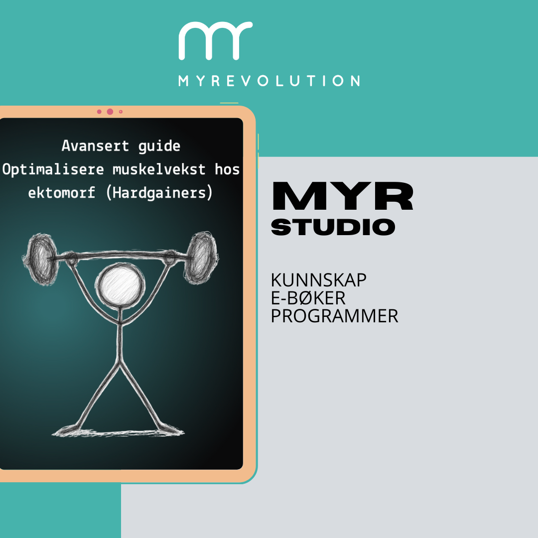 Myr Studio: Avansert muskelprogram for ektomorf (Hardgainers)  - Espen