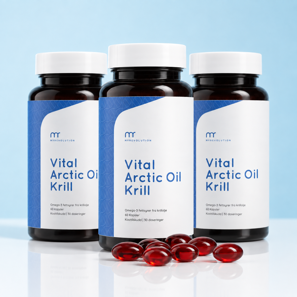 Vital Arctic Oil - Krill - 3-pack - Pakketilbud