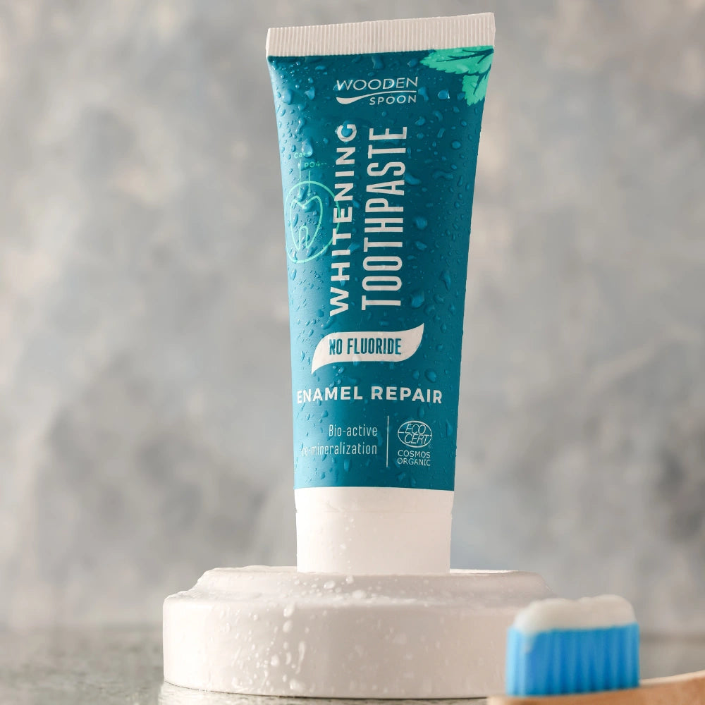 Wooden Spoon Toothpaste Whitening