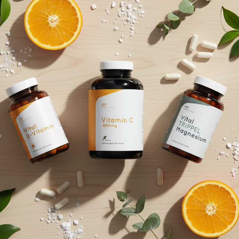 Flat lay komposisjon