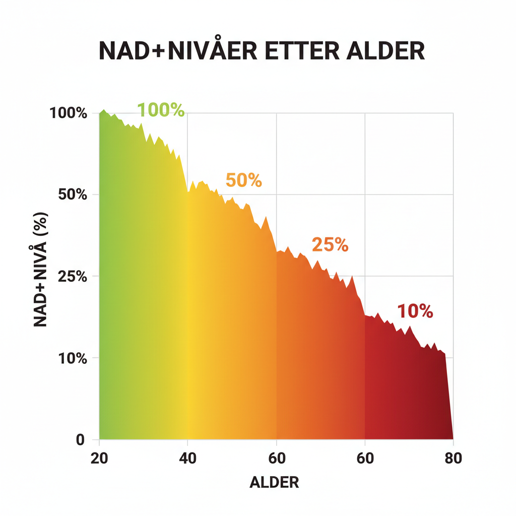 NAD+-nivåer variant 1